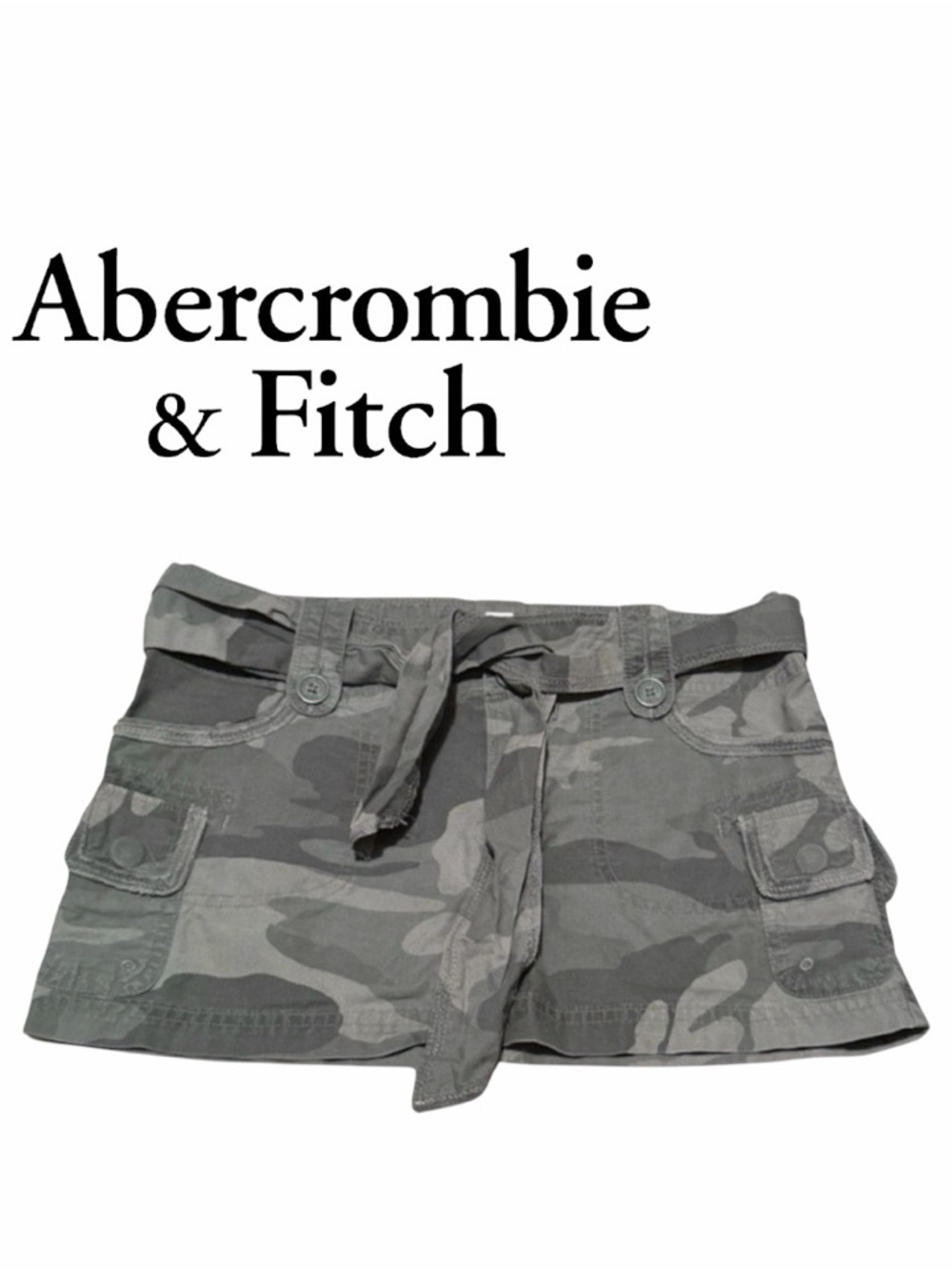 abercrombie | Camo Skirt